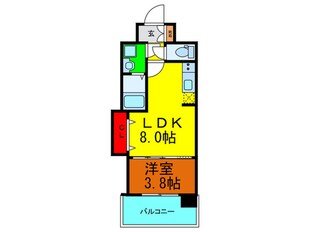 シェリロ香里園の物件間取画像